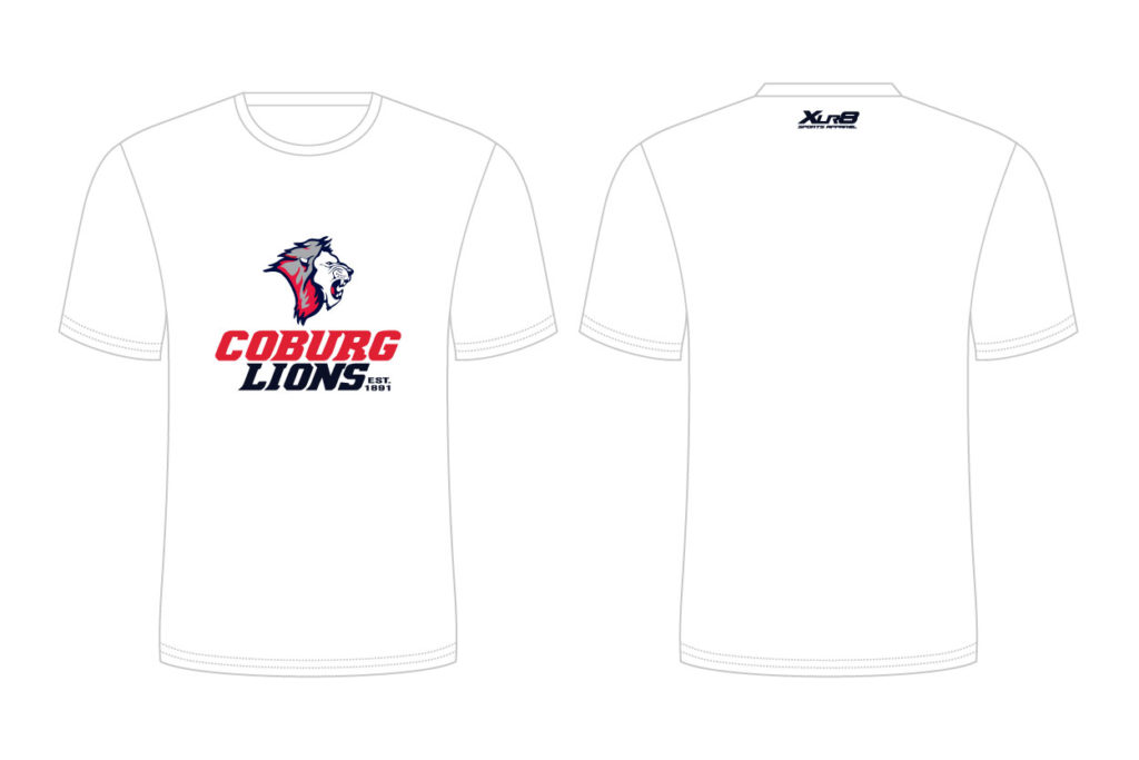 Coburg FC - T-Shirt White - X8 Sports Pty Ltd