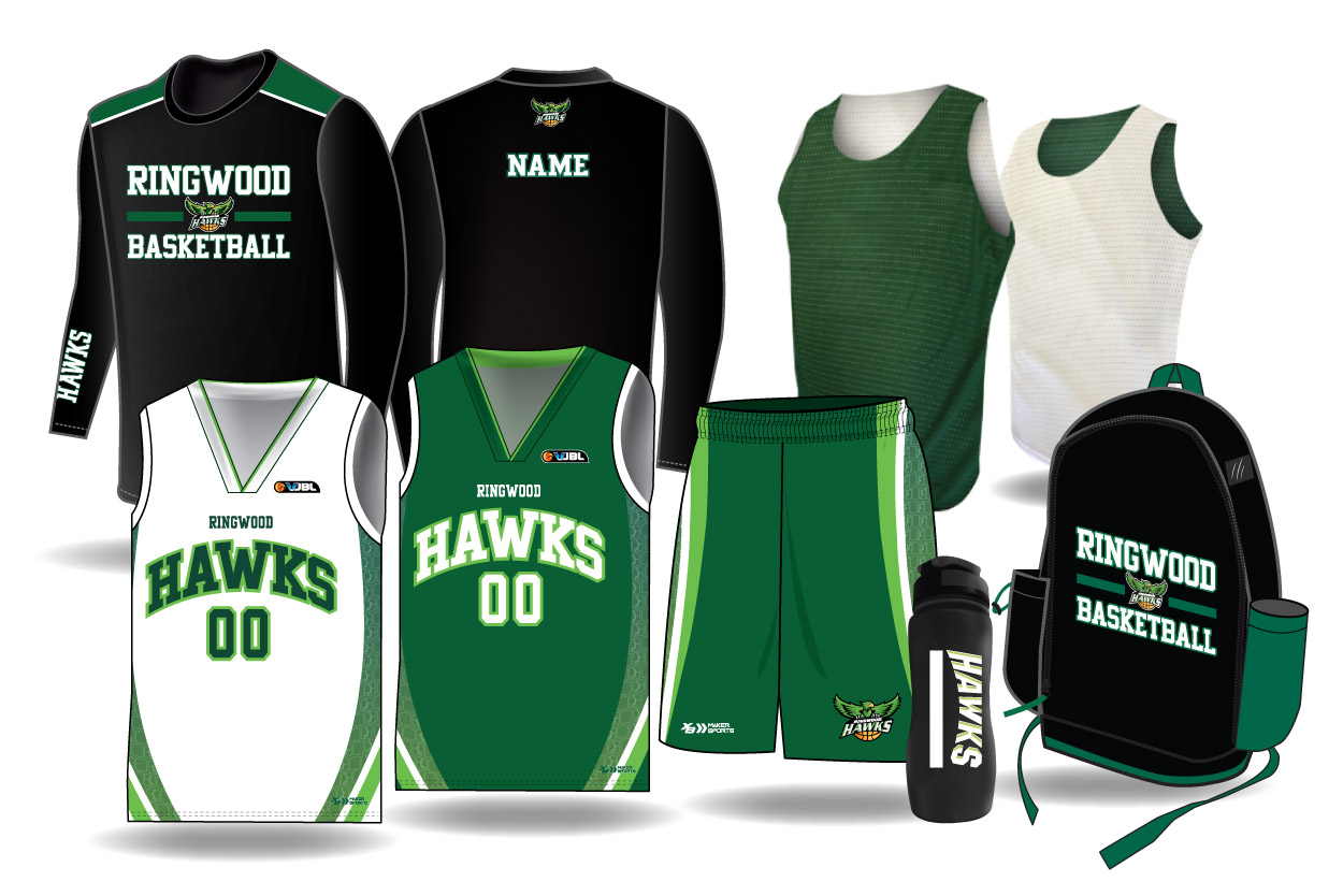 Ringwood Hawks Player Bundle (Long Sleeve) 270.00 test X8 Sports