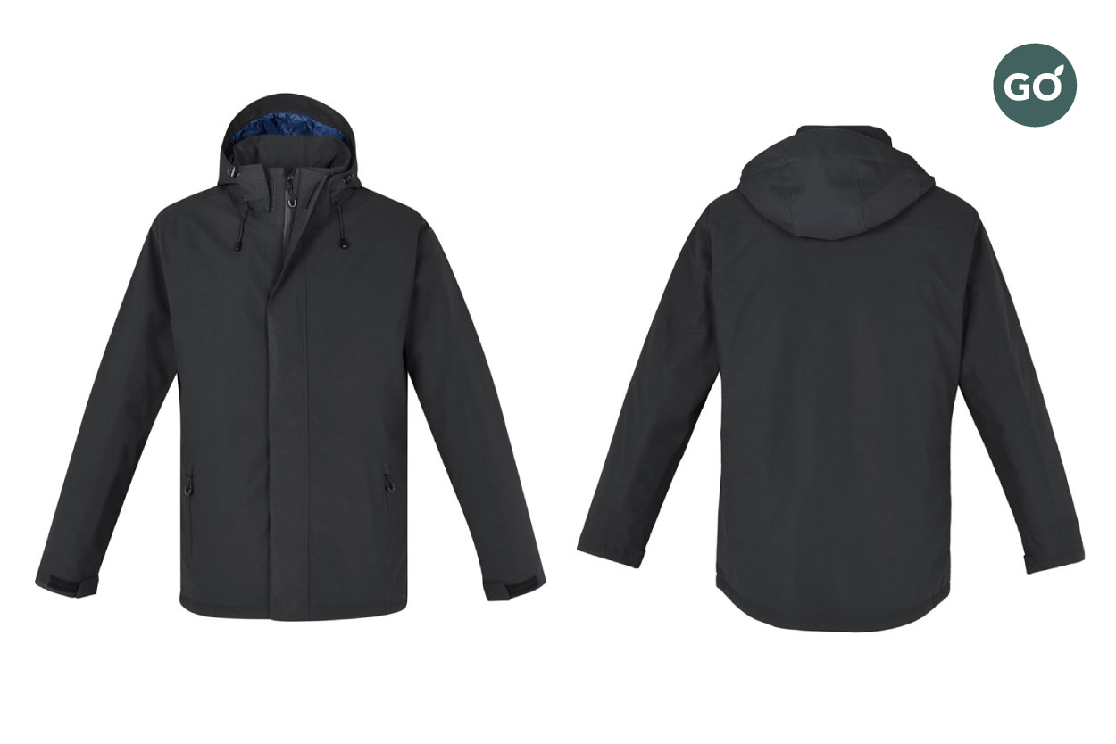 Go Grocer – Winter Freezer/Delivery Jacket Black - X8 Sports Pty Ltd