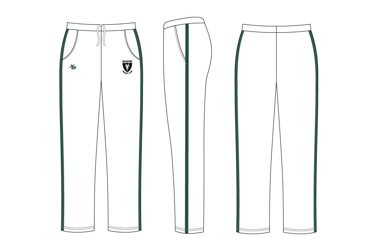 Guildford CC - Two Day Pants (White) - X8 Sports Pty Ltd