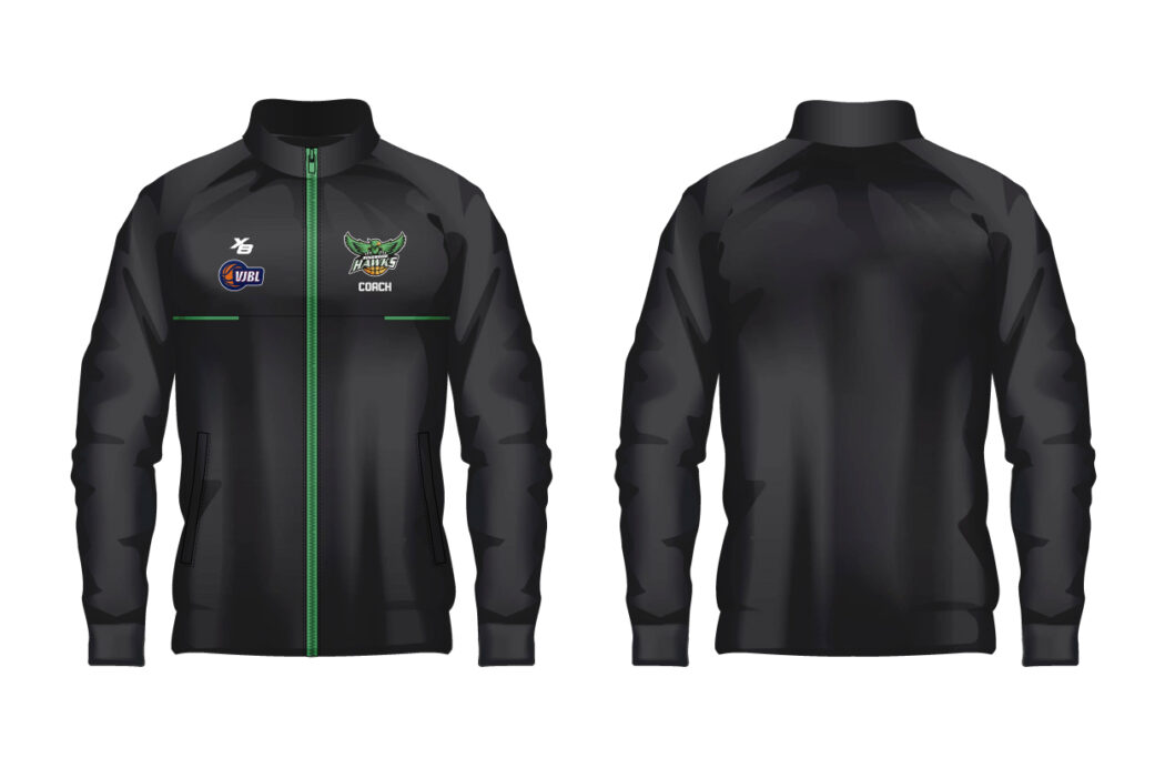 23 VJBL Ringwood Hawks - Coaches Jacket - X8 Sports Pty Ltd