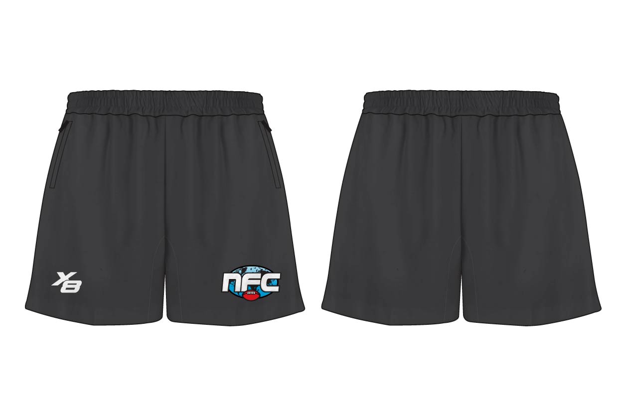Nations FC- Gym Shorts - X8 Sports Pty Ltd